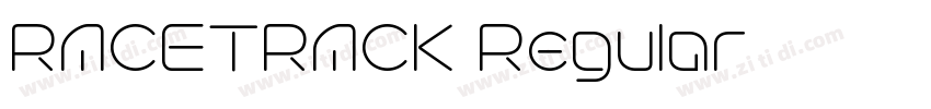 RACETRACK Regular字体转换 RACETRACK Regular字体转换